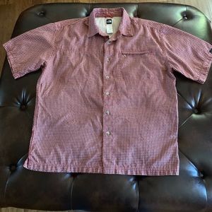 The North Face Men’s Short Sleeve button up Large